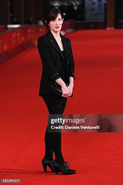 Anna Bellato attends the Officine Artistiche during the 6th International Rome Film Festival at Auditorium Parco Della Musica on November 3, 2011 in...