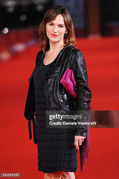 Stefania Montorsi attends the Officine Artistiche during the 6th International Rome Film Festival at Auditorium Parco Della Musica on November 3,...