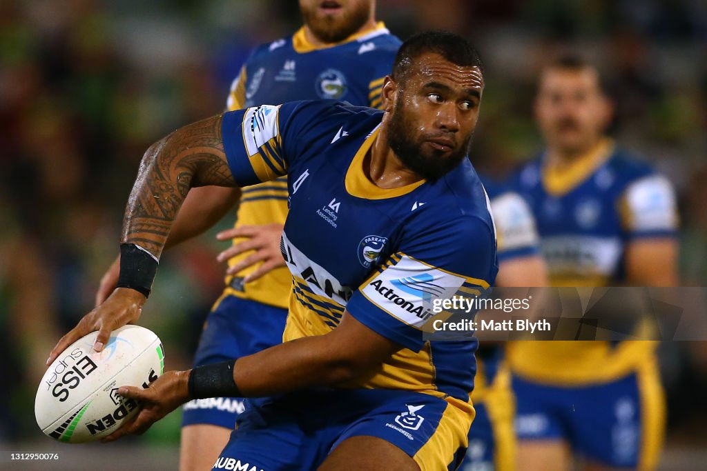 NRL Rd 6 - Raiders v Eels