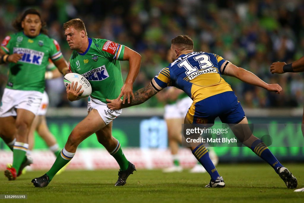 NRL Rd 6 - Raiders v Eels