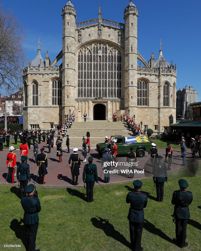The Funeral Of Prince Philip, Duke Of Edinburgh Is Held In Windsor