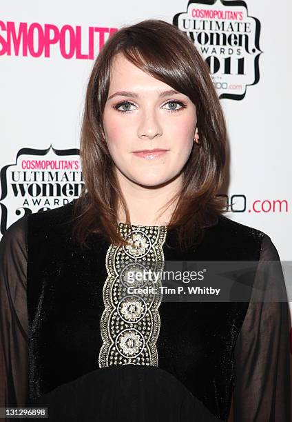 Charlotte Ritchie attends the 2011 Cosmopolitan Ultimate Women Of The Year Awards at Banqueting House on November 3, 2011 in London, England.