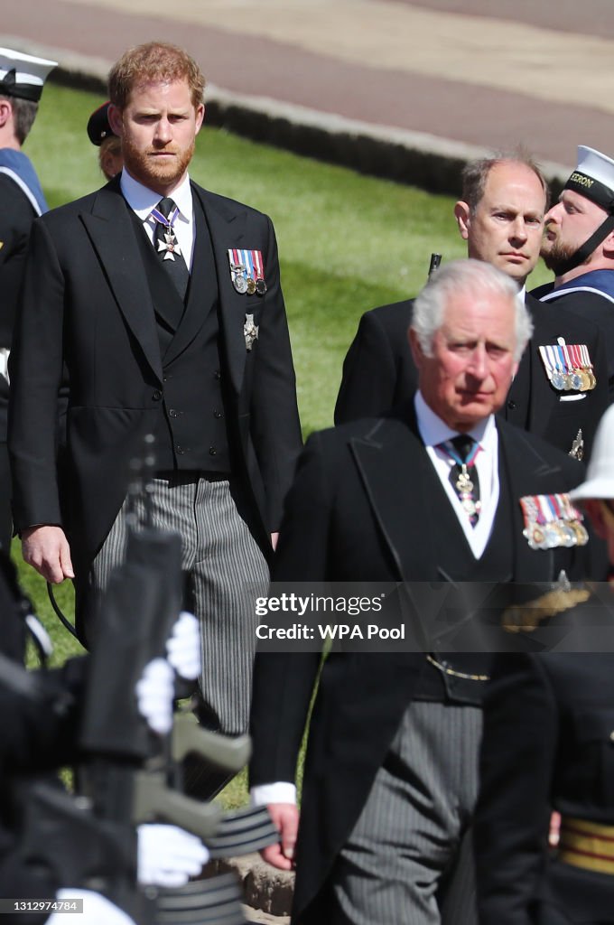 The Funeral Of Prince Philip, Duke Of Edinburgh Is Held In Windsor
