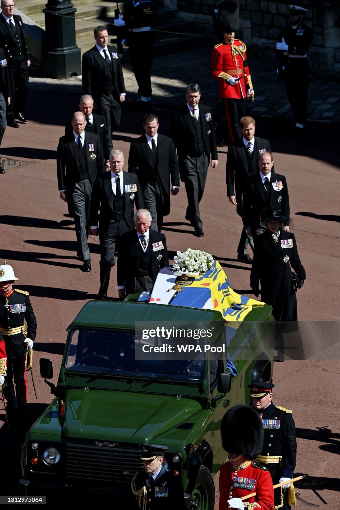 The Funeral Of Prince Philip, Duke Of Edinburgh Is Held In Windsor