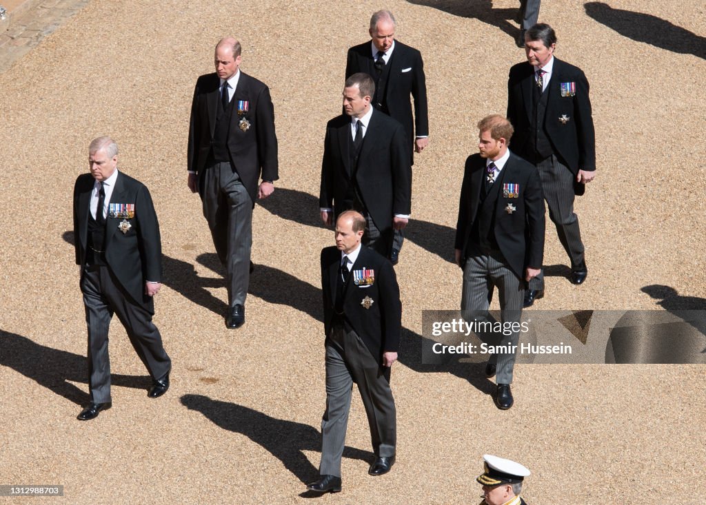 The Funeral Of Prince Philip, Duke Of Edinburgh Is Held In Windsor