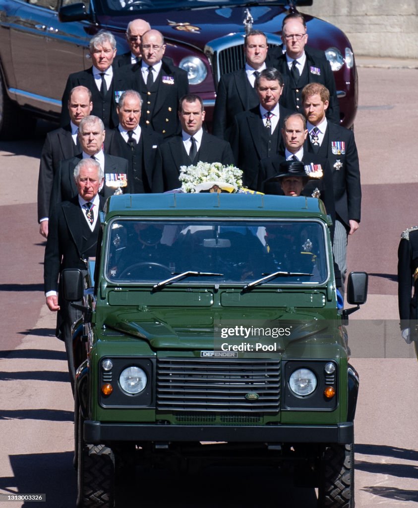 The Funeral Of Prince Philip, Duke Of Edinburgh Is Held In Windsor