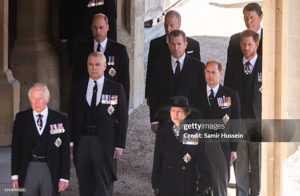 The Funeral Of Prince Philip, Duke Of Edinburgh Is Held In Windsor