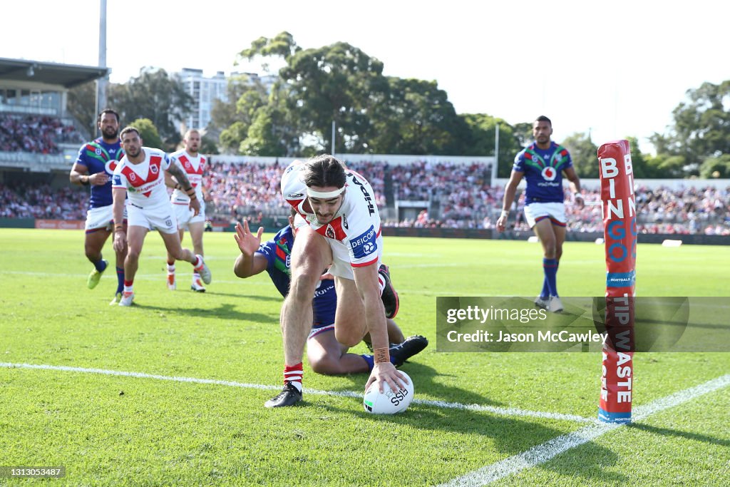 NRL Rd 6 - Dragons v Warriors