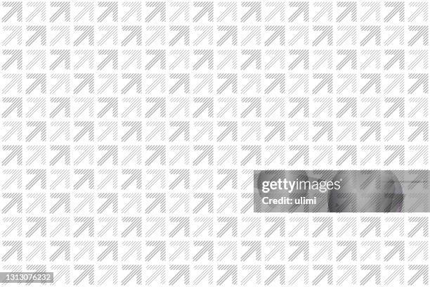seamless pattern - arrow design stock illustrations