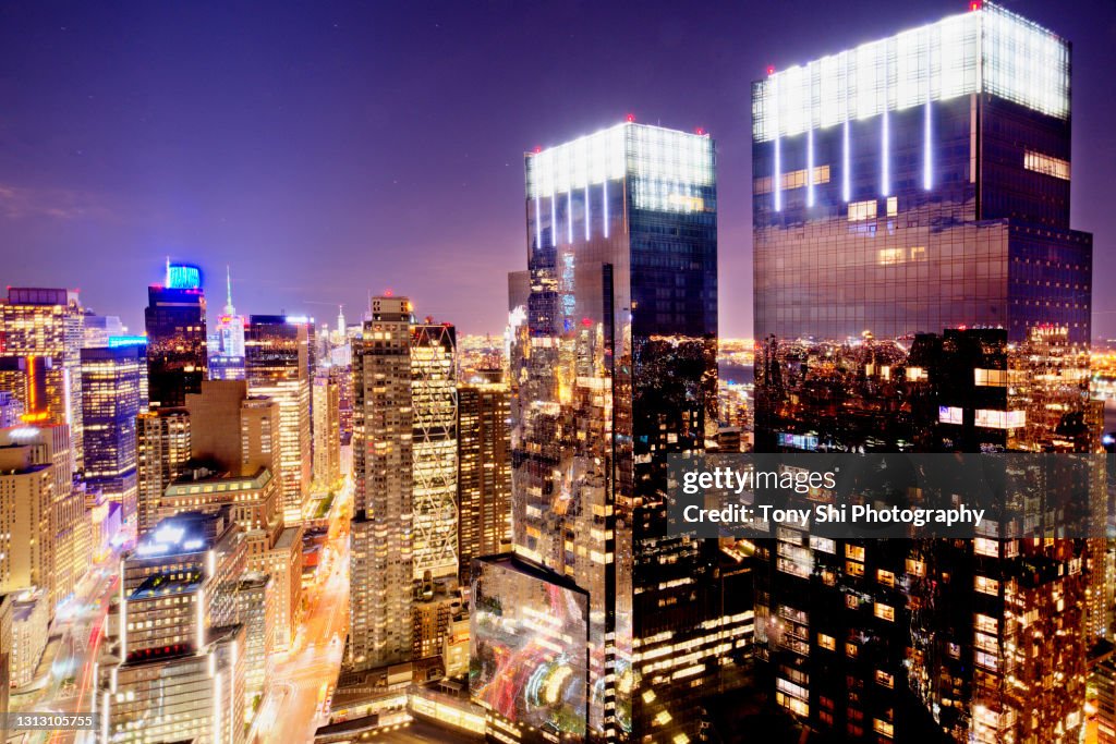 New York City, Time Warners City Twin Tower