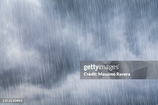 Stormy Clouds and Torrential Rain Stormy Clouds and Torrential Rain