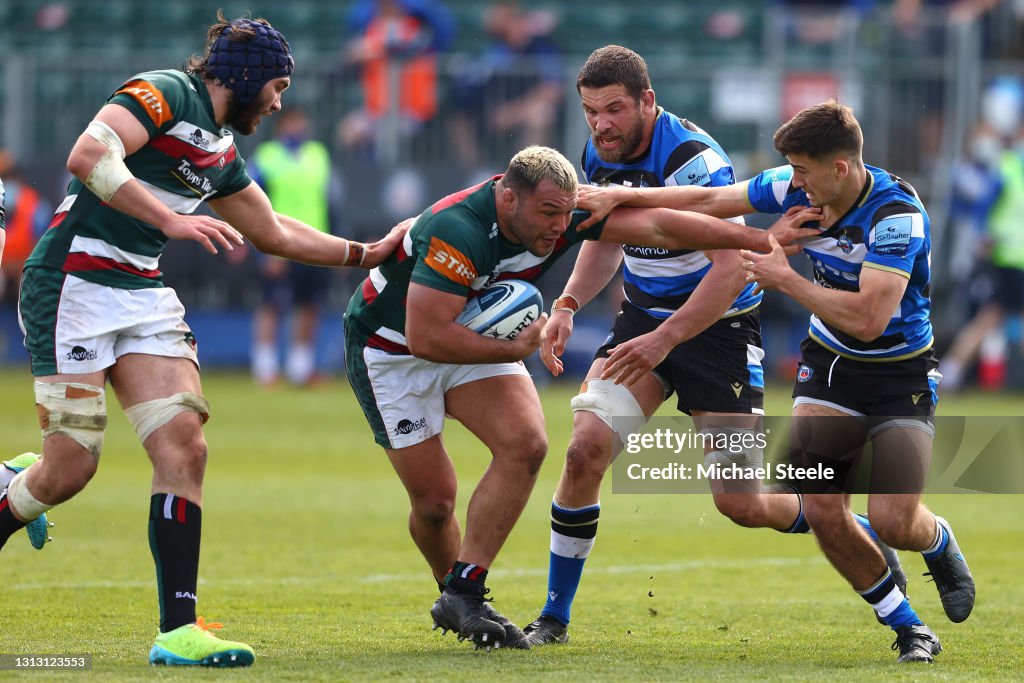 Bath Rugby v Leicester Tigers - Gallagher Premiership Rugby