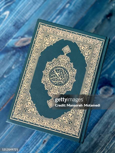 the holly quran - quran stock pictures, royalty-free photos & images