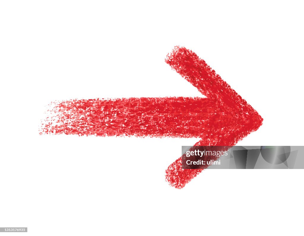 Red Pointing Arrows