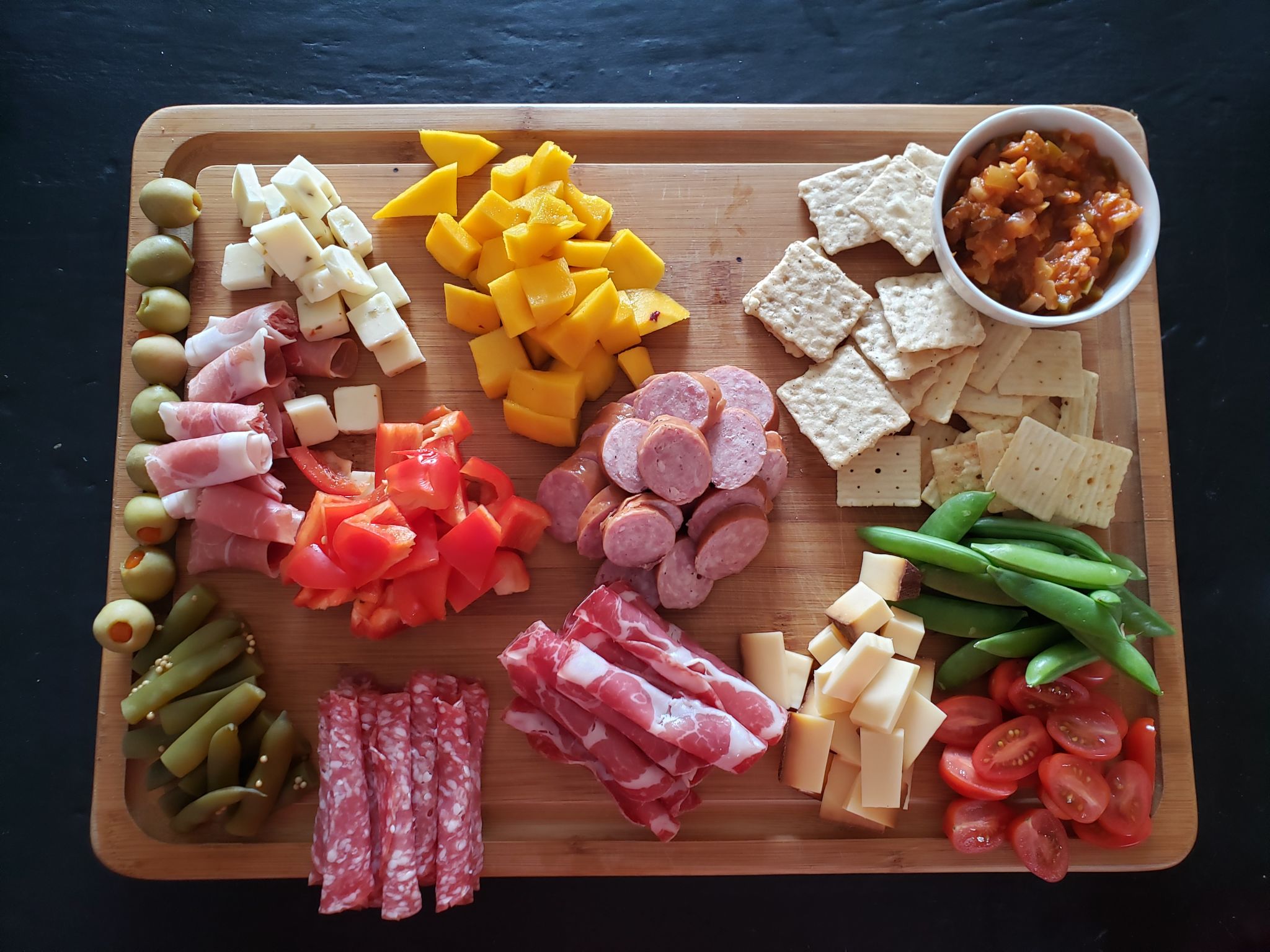 charcuterie display