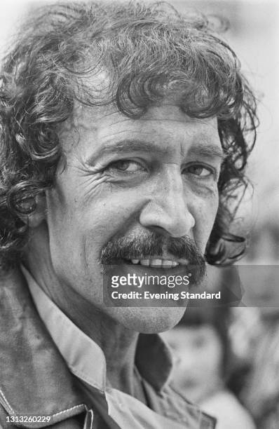 British actor Peter Wyngarde , UK, 13th June 1973. He is publicising his upcoming role opposite actress Sally Ann Howes in a stage production of the...