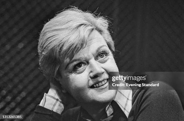 British actress Angela Lansbury in London, UK, March 1973. She is starring as Rose in the stage musical 'Gypsy' at the Piccadilly Theatre.