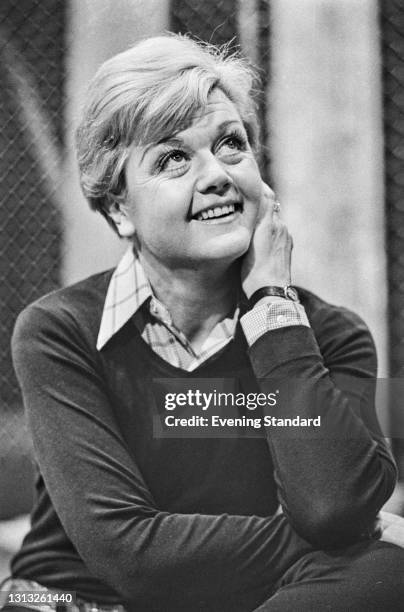 British actress Angela Lansbury in London, UK, March 1973. She is starring as Rose in the stage musical 'Gypsy' at the Piccadilly Theatre.