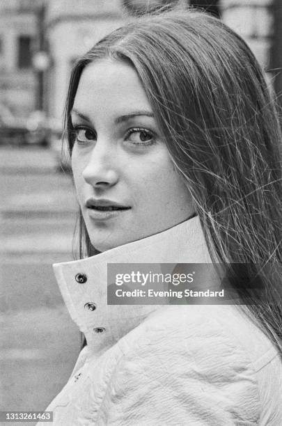 English actress Jane Seymour, UK, 2nd March 1973. She is starring as Solitaire in the James Bond film 'Live and Let Die'.