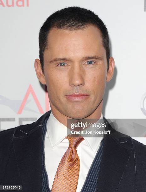 Actor Jeffrey Donovan arrives at the 2011 AFI FEST - Opening Night Gala - "J. Edgar" Premiere at Grauman's Chinese Theatre on November 3, 2011 in...