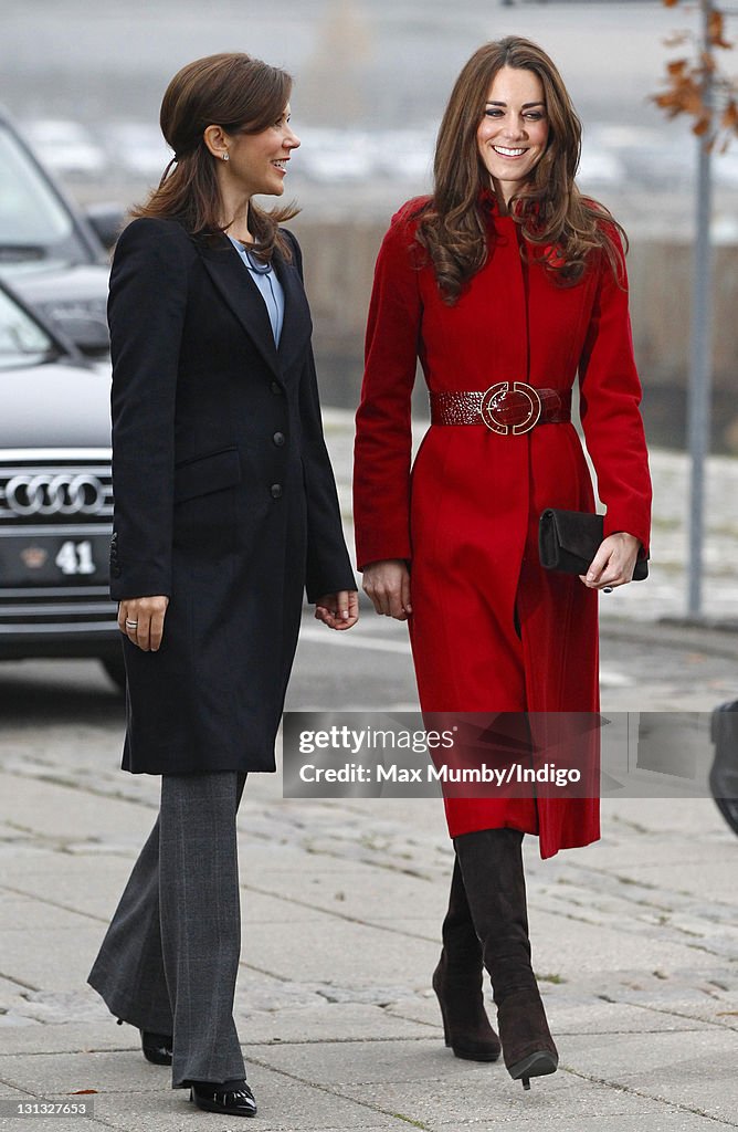 The Duke And Duchess Of Cambridge Visit A Unicef Facility In Denmark