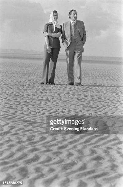 British politician Jeremy Thorpe , Leader of the Liberal Party, with his wife, pianist Marion Stein during the Liberal Party Conference in Southport,...