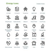 Energy Icons - Outline