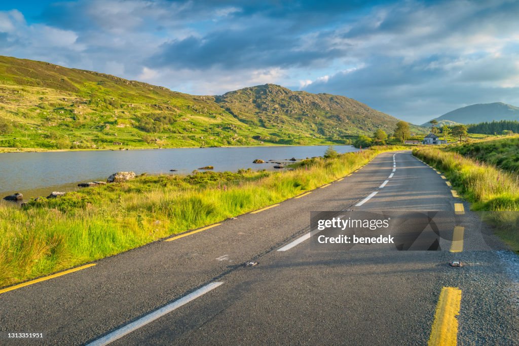 Scenic Road Ring of Kerry Ireland Killarney National Park