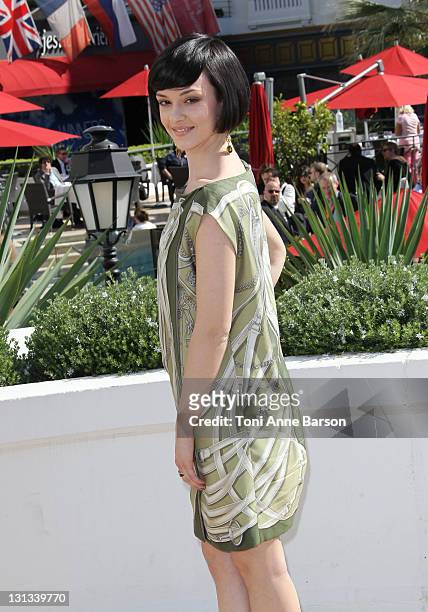 Marta Gastini attends the 'Borgia' photocall during MIPTV 2011 at Hotel Majestic on April 5, 2011 in Cannes, France.