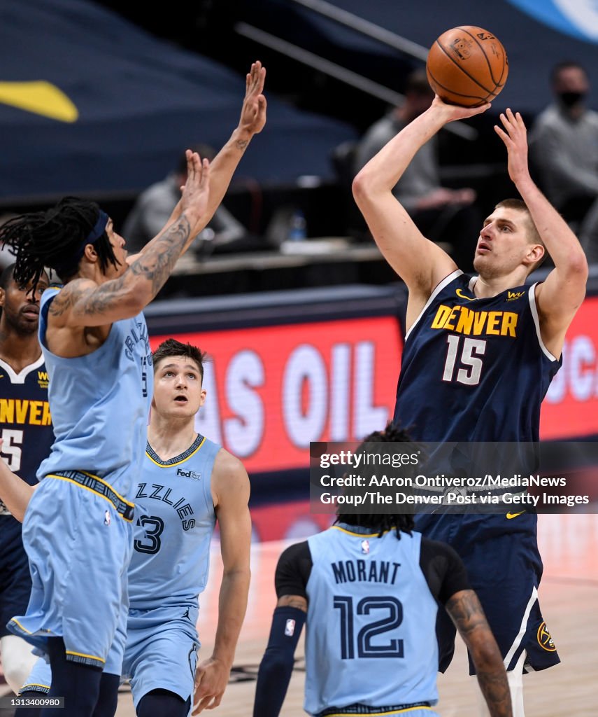 DENVER NUGGETS VS MEMPHIS GRIZZLIES, NBA