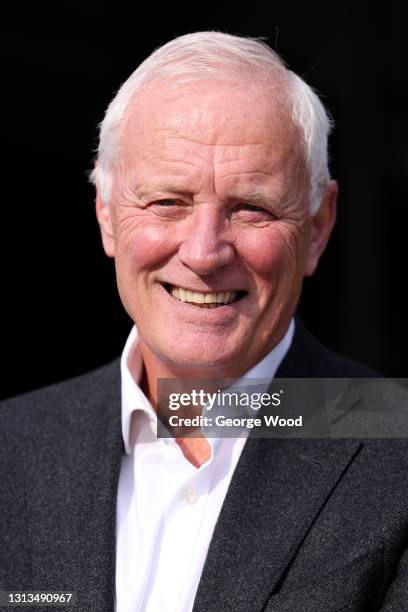 Barry Hearn poses for a photo outside the Crucible Theatre after stepping down as Matchroom Sport chairman during Day Four of the Betfred World...