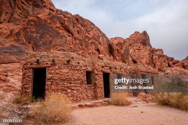 Valley of Fire State Park on January 15, 2021 in Overton, Nevada.