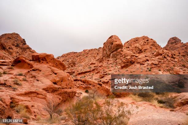 Valley of Fire State Park on January 15, 2021 in Overton, Nevada.