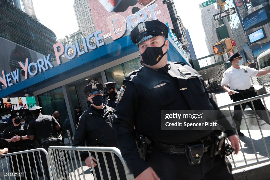 New York City Increases Security As Derek Chauvin Verdict Looms