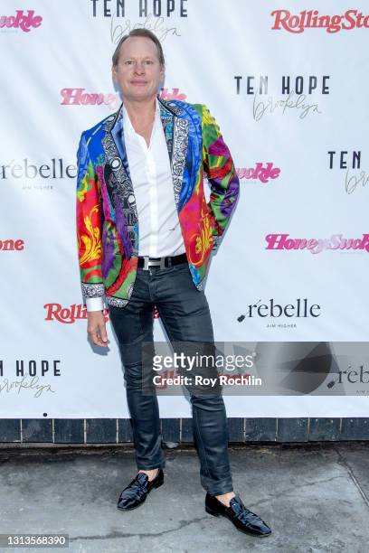 Carson Kressley attends Rebelle celebrates the 50th anniversary of 420 and the legalization of marijuana in New York at Ten Hope on April 20, 2021 in...