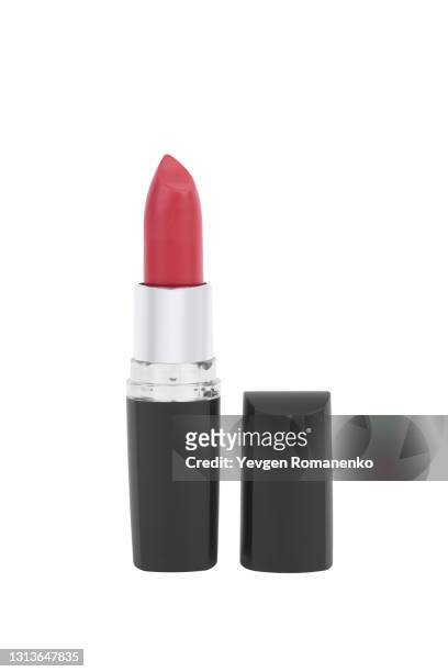 lipstick isolated on white background - human mouth stock photos et images de collection