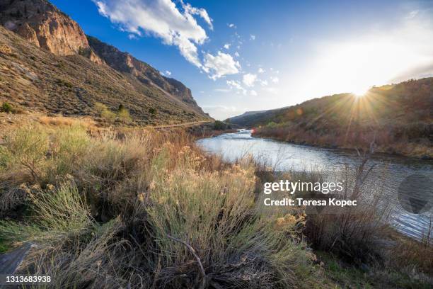 new mexico sunset - taos new mexico stock pictures, royalty-free photos & images