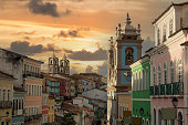 Pelourinho, Historic Center of the city of Salvador Bahia Brazi