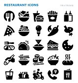 Restaurant Vector Icon Set