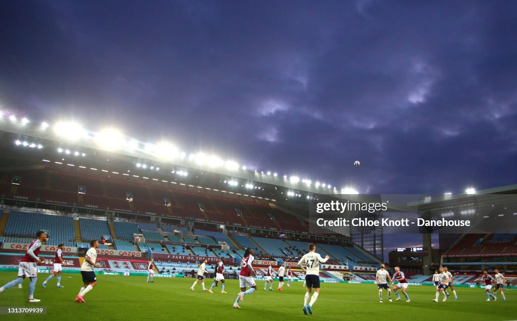 Aston Villa v Manchester City - Premier League