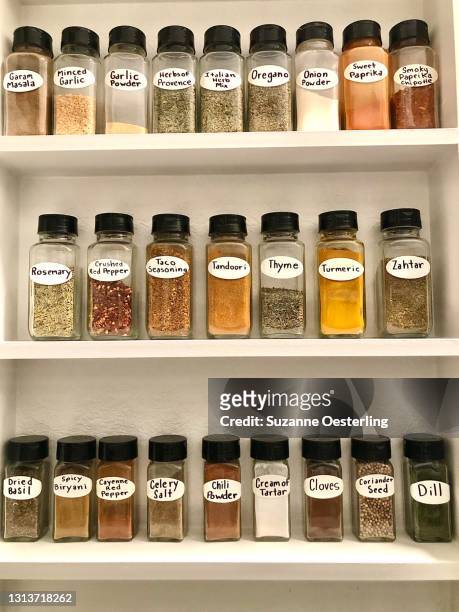 spice rack - spice stock pictures, royalty-free photos & images