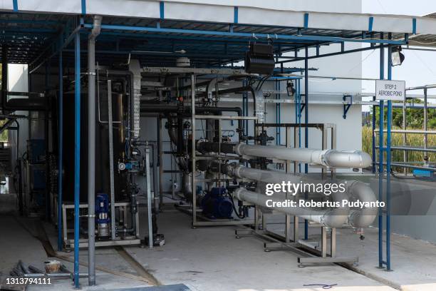 New sanitary landfill machine system is seen at Jabon landfill on April 22, 2021 in Sidoarjo, East Java, Indonesia. The Indonesian Government has...