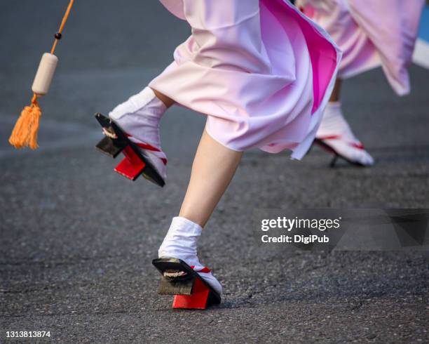 the 42nd kanagawa yamato awaodori dance festival - traditional festival ストックフォトと画像