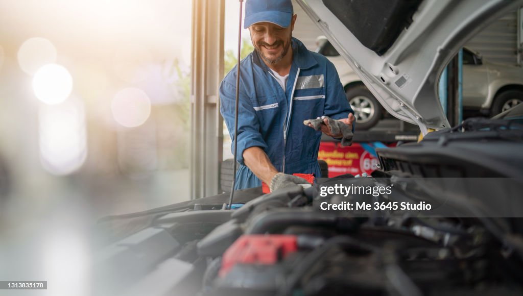 Garage service auto shop. owner small business