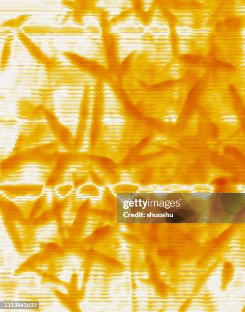 abstract yellow stripe leaf texture pattern background - cross shadow stock illustrations