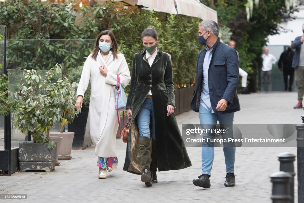 Celebrity Sightings In Madrid-April 21, 2021
