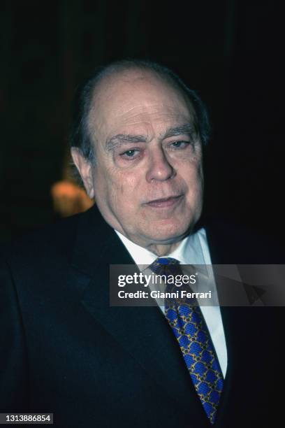 Spanish politician Jordi Pujol, Barcelona, Spain, 1979.