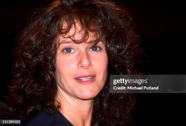 Debra Winger, portrait, Royal Festival Hall, London, 1994.