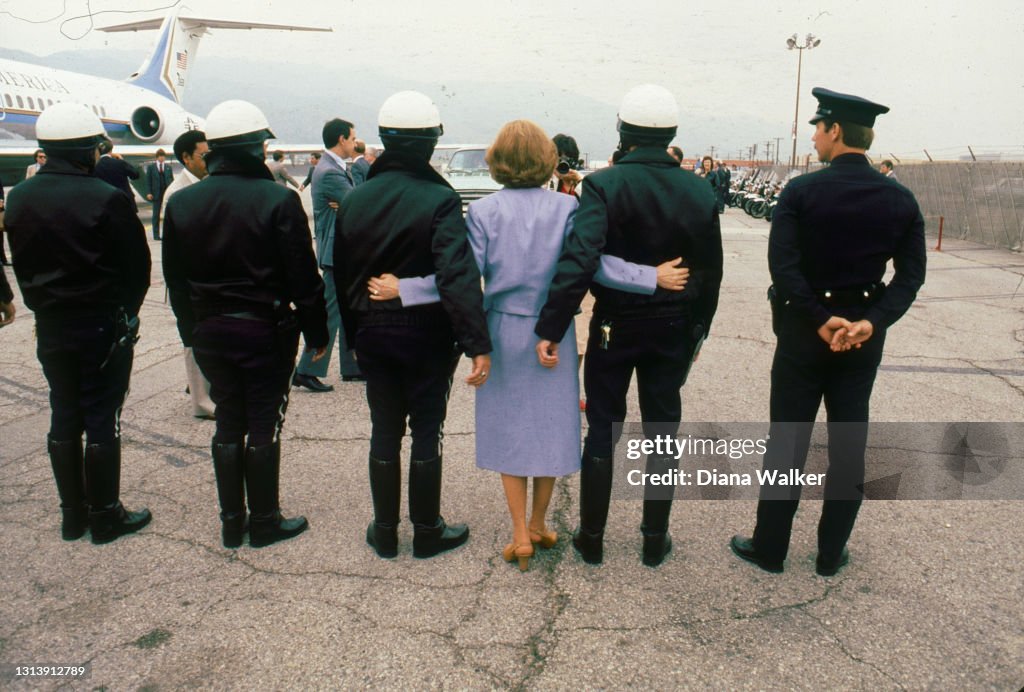 Rosalynn Carter Campaigns, CA