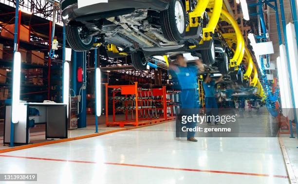 car manufacturing - automotive industry stock pictures, royalty-free photos & images
